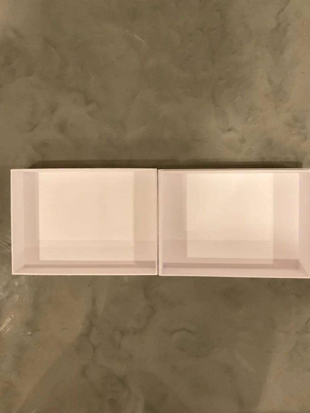 Authentic Dior White Textured Gift Storage Box 7.5